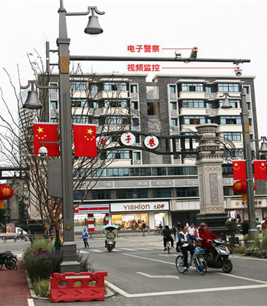 重庆市政多杆合一案列
